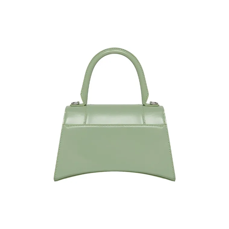 Balenciaga Hourglass Calfskin Shoulder Bag, Crossbody Bag, Handbag Trumpets Women's Light Green-1