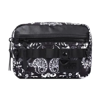 FANSIZHE Jeans Couture Polyester Fanny Pack Men's Dark Blue