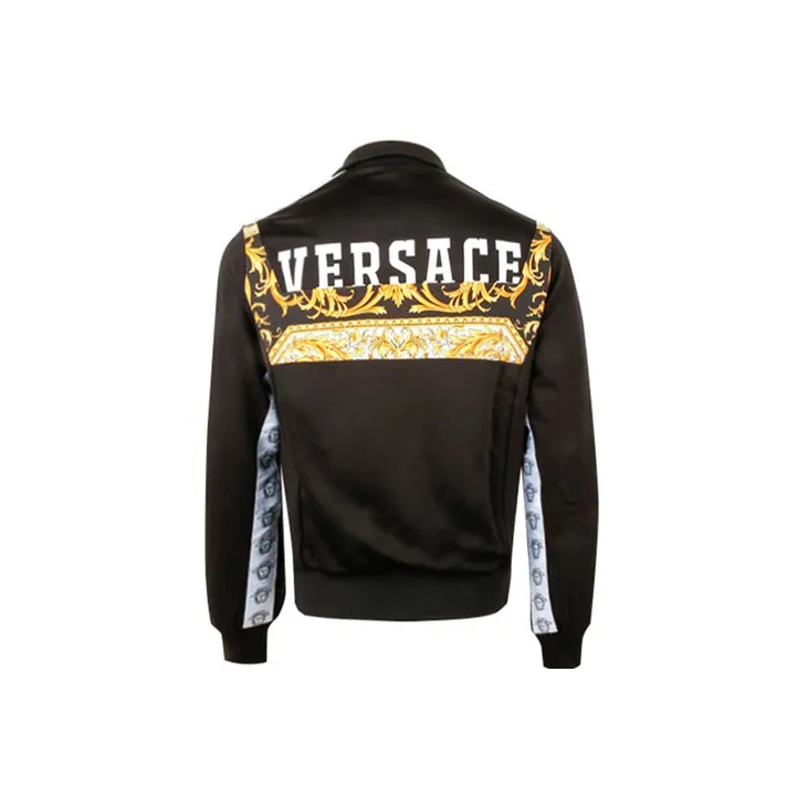 VERSACE Jackets Men Black-1