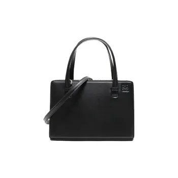 LOEWE Cow Leather Shoulder Bag, Crossbody Bag, Handbag Trumpets Women's Black