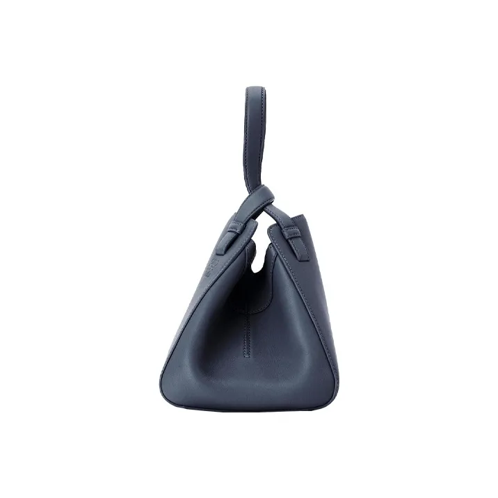 LOEWE Hammock Nappa Leather Handbag Shoulder Bag Crossbody Bag Women's Navy-2