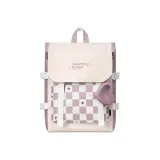 Checkerboard Purple+Coin Purse