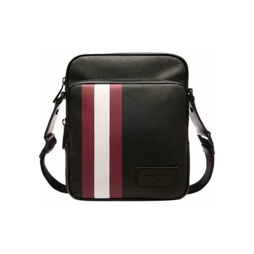 BALLY Cotton With Cow Leather Bucket Bag Crossbody Bag Extra Small Womens Ecru