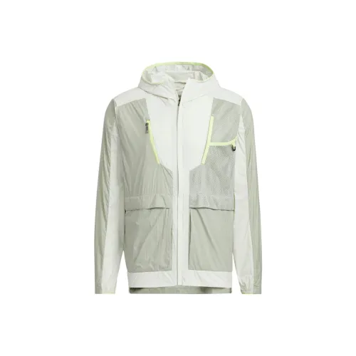 Adidas Terrex Jackets Unisex Light Gray