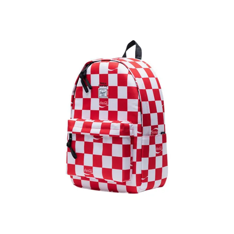 Herschel Polyester Backpack Extra Large Unisex Red/White-1
