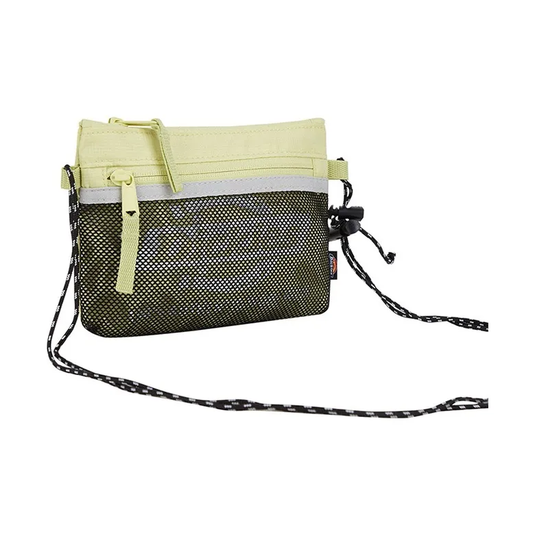 Dickies Polyester Shoulder Bag, Crossbody Bag Mini Unisex Muskmelon Yellow-1