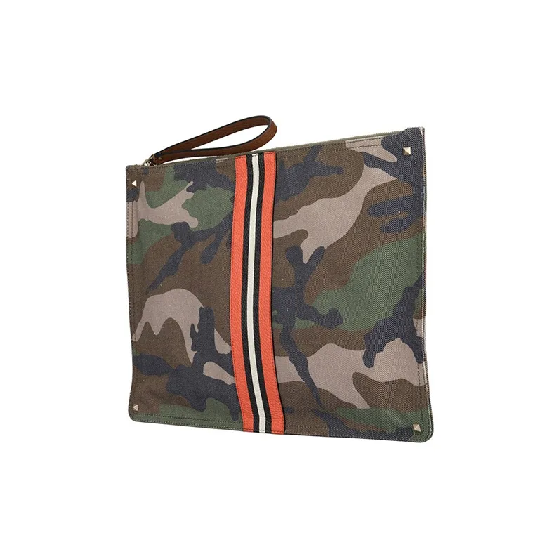 Valentino Cotton Handbag Clutches Men's Camouflage-2