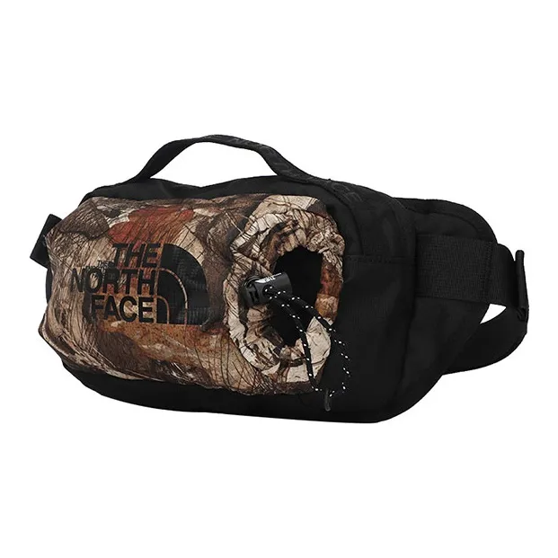 THE NORTH FACE Fabric Fanny Pack Regular Unisex Wood Grain Green/Black-0