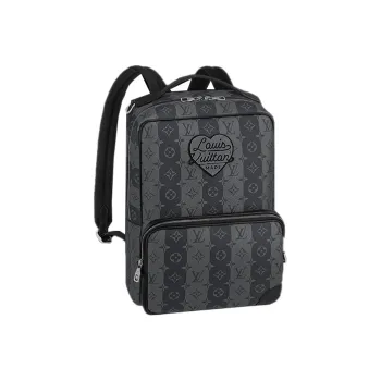 LOUIS VUITTON X Nigo Utilitary Backpack Monogram Stripes Eclipse