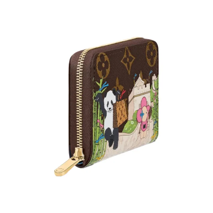 LOUIS VUITTON Zippy Coin Purse Monogram Vivienne Myosotis Blue-2