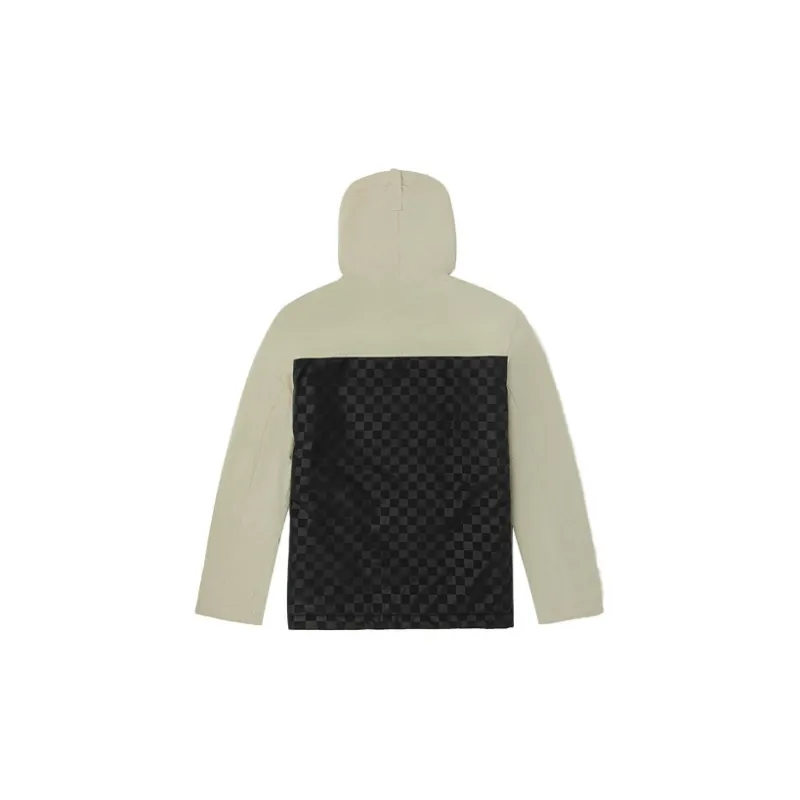 Vans x Napapijri Puffer Jacket Men's Gray Green-1