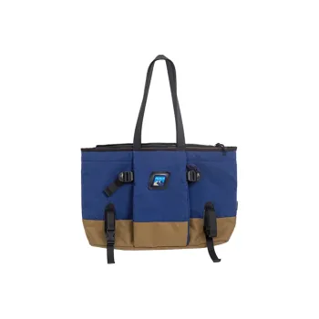 MYEDITION Water-Resistant Nylon With Wear-Resistant Oxford Computer Bag Tote Bag Shopping Bag Handbag Unisex Navy Blue