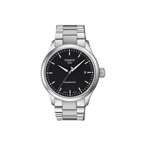 TISSOT Men’s Gent XL Series Mechanical Watch 43mm T116.407.11.051.00 Black/Silver
