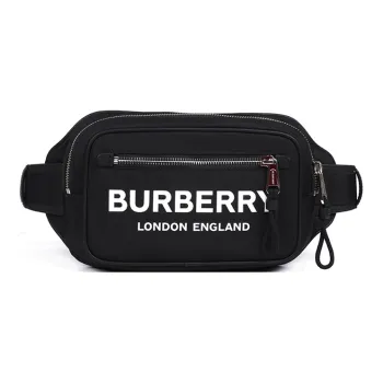 Burberry Nylon Shoulder Bag Crossbody Bag Sling Bag Fanny Pack Regular Men's Black