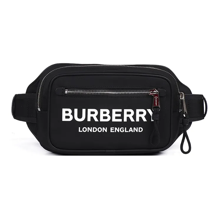 Burberry Nylon Shoulder Bag Crossbody Bag Sling Bag Fanny Pack Regular Men's Black-0
