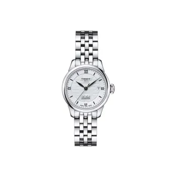 TISSOT Le Locle Collection Automatic Mechanical Movement Women's Watch Watch 25.3mm White Dial T41.1.183.35