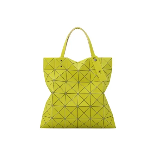 ISSEY MIYAKE Polyurethane Tote Bag Shopping Bag Laptop Bag Handbag Shoulder Bag Women's Lime