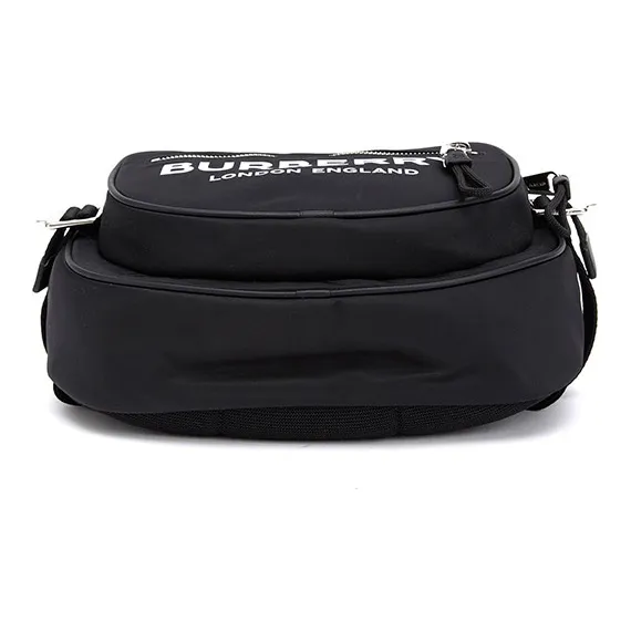 Burberry Fabric Crossbody Bag Sling Bag Fanny Pack Men's Black-2