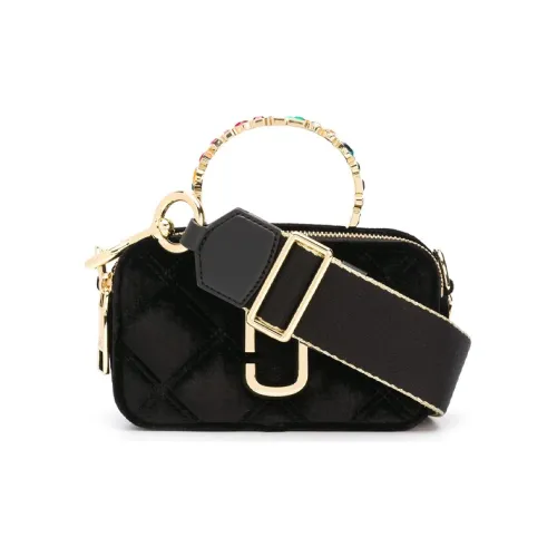 MARC JACOBS Snapshot Fabric Handbag Women's Black