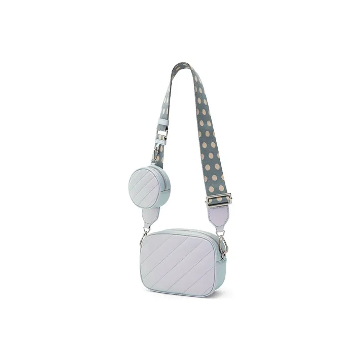 CHARLES&KEITH Microfiber Synthetic Leather Small Square Bag, Crossbody Bag Women's Multicolor-1