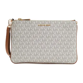 MICHAEL KORS MICHAEL KORS Handbag Collection Crossbodies Leather Clutch Women's Beige
