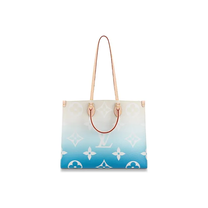 LOUIS VUITTON Onthego Gradient Pastel Gm Blue-3
