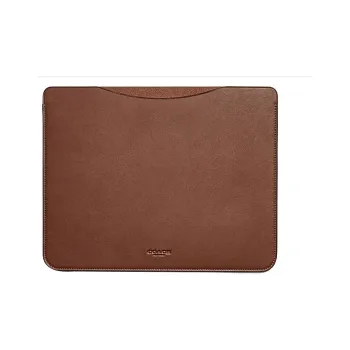 COACH Tablet Refined Calfskin Tablet Case Briefcase Men's Brown