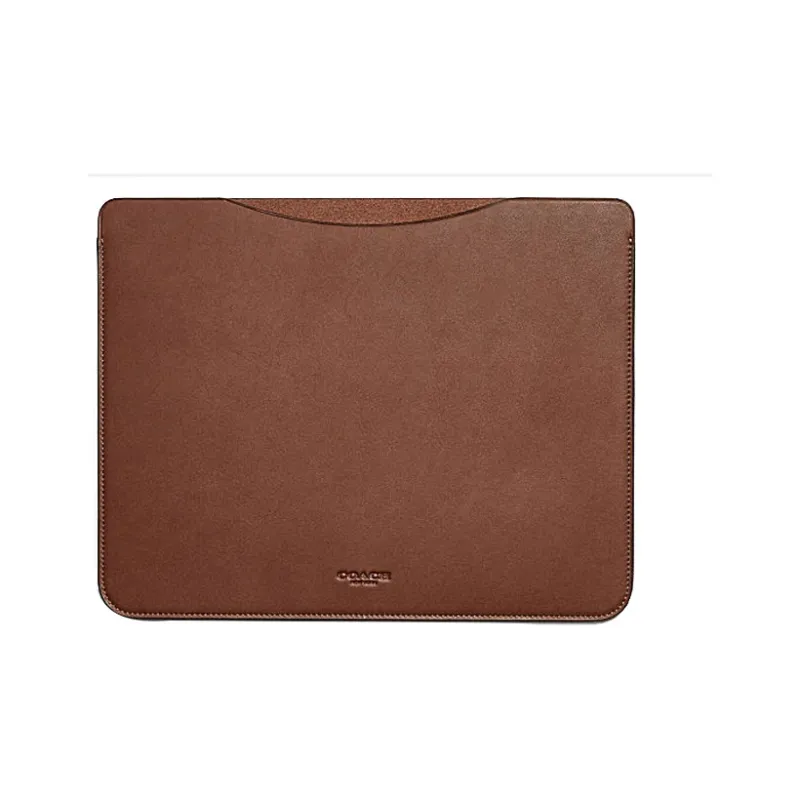 COACH Tablet Refined Calfskin Tablet Case Briefcase Men's Brown-0