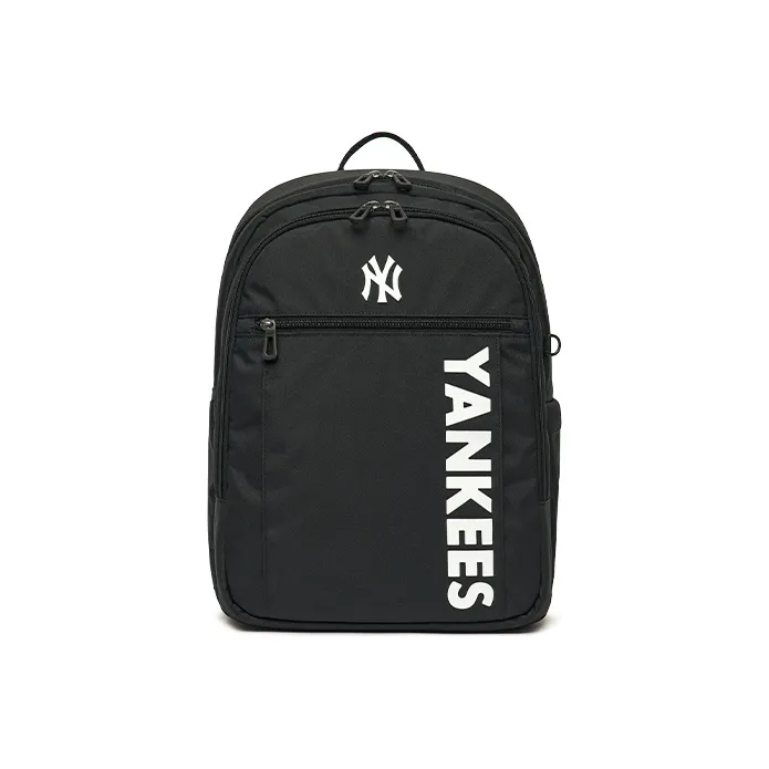 MLB Polyester Backpack Travel Bag Commuter Bag Backpack Regular Unisex Cool Black-0