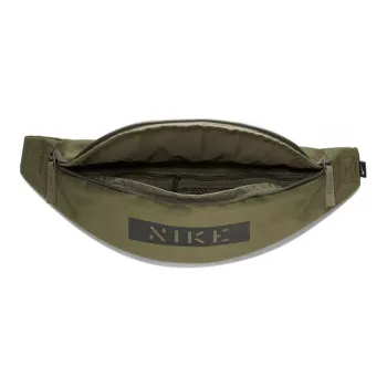 Nike Heritage Polyester Crossbody Bag, Fanny Pack, Sling Bag Regular Unisex Army Green