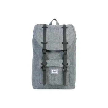 Herschel Polyester Travel Bags Backpack Unisex Little America Smoke Gray