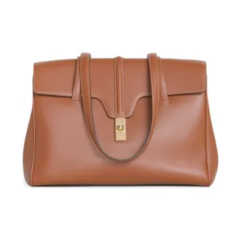 CELINE Medium Soft 16 Bag In Smooth Calfskin