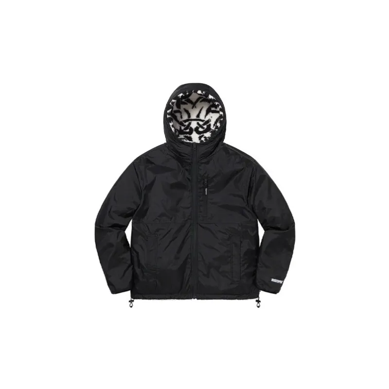 Supreme Celtic Knot Reversible Windstopper Fleece Hooded Jacket-2