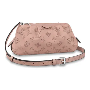 LOUIS VUITTON Scala Pouch Mini Mahina Perforated Magnolia Pink