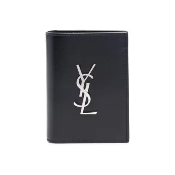 SAINT LAURENT Cassandre Credit Card Wallet