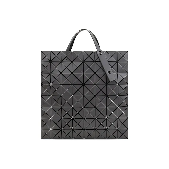ISSEY MIYAKE PVC Portable Crossbody Bag Shoulder Bag Women's Light Gray/Charcoal Gray/Matte Black-3