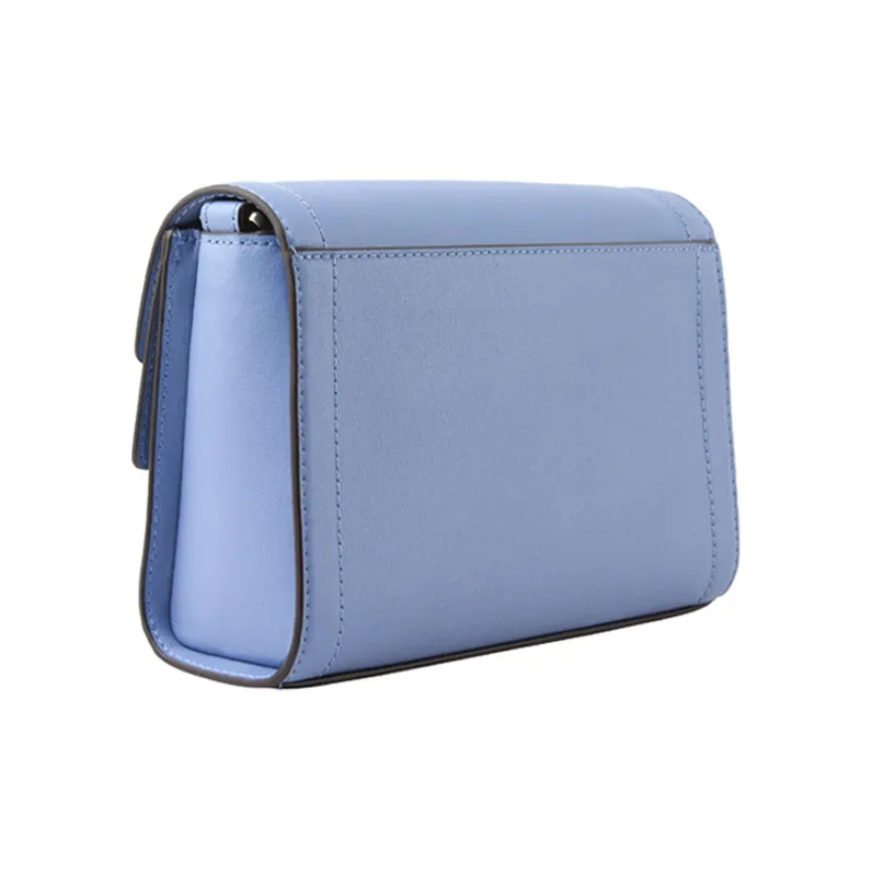 MICHAEL KORS Kinsley Cow Leather Shoulder Bag Crossbody Bag Medium Size Women's Blue-2