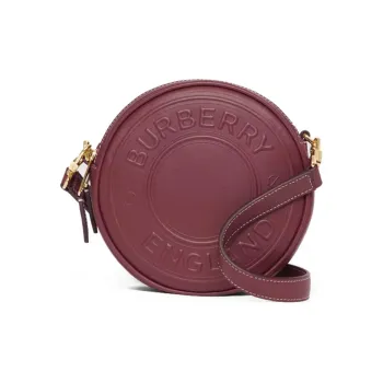 Burberry Louise Cow Leather Clutches Crossbody Bags Shoulder Bags Women's Purple