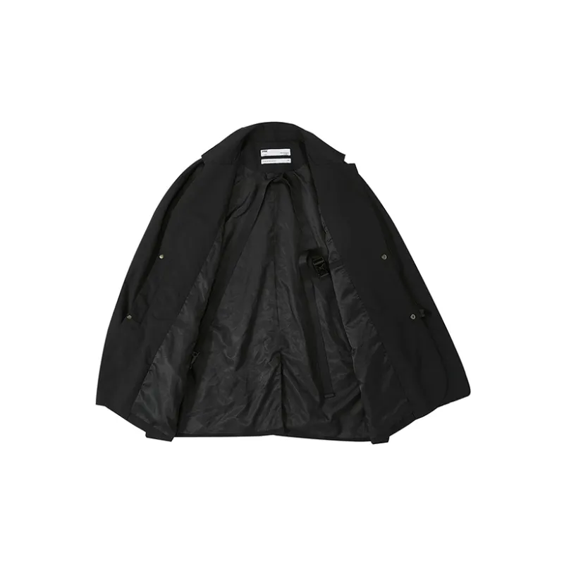 FPA Loose Fit Workwear Jacket Unisex Black-2