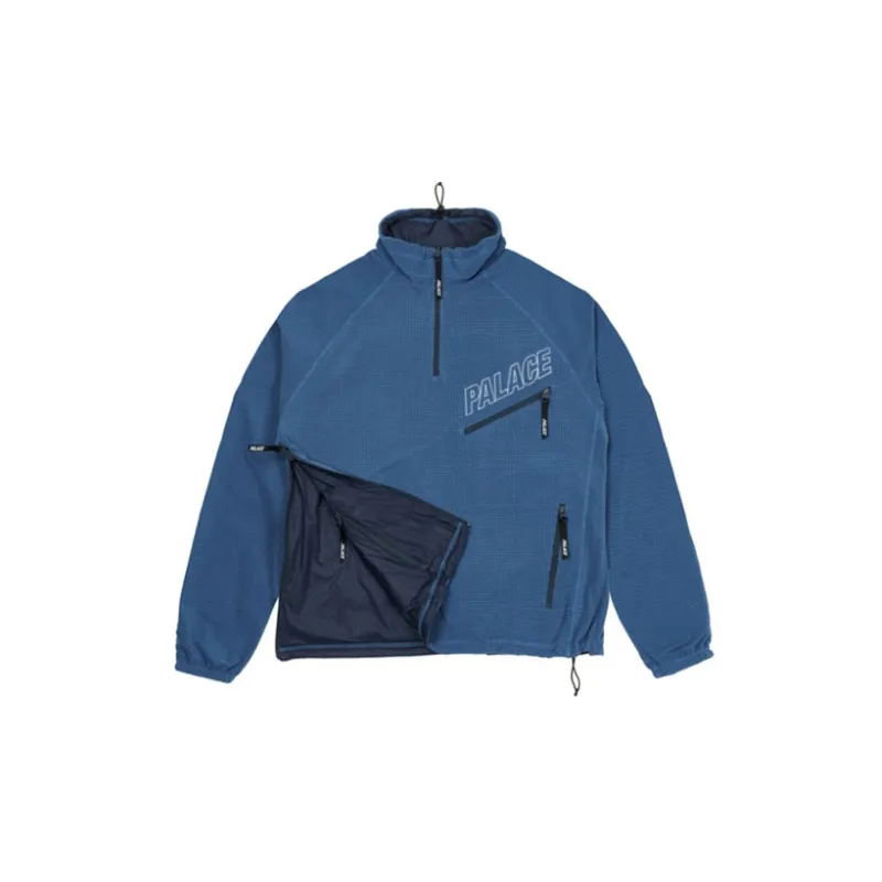PALACE Polar Grid Reverse Jacket-2