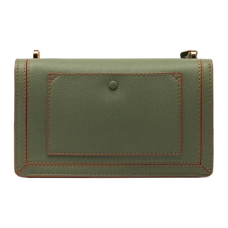 LOEWE Barcelona Soft Grained Calfskin Handheld Shoulder Bag Crossbody Bag Women's Avocado Green-2