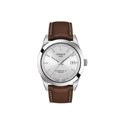 TISSOT Windy Collection Automatic Mechanical Movement Men's Watch 40mm Silver Dial T127.407.16.031.00