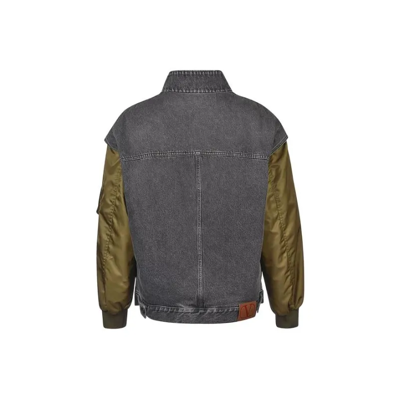 Valentino Jackets Men Green-1