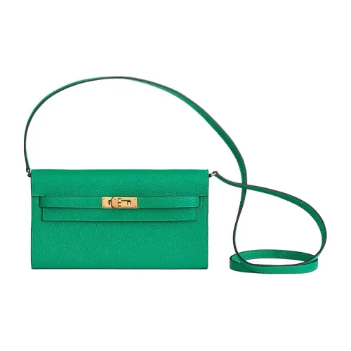 HERMES Kelly To Go Crossbody Bags