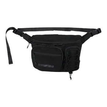MostwantedLab Machine Buffalo Jin Crossbody Bag, Sling Bag, Fanny Pack Regular Unisex Black