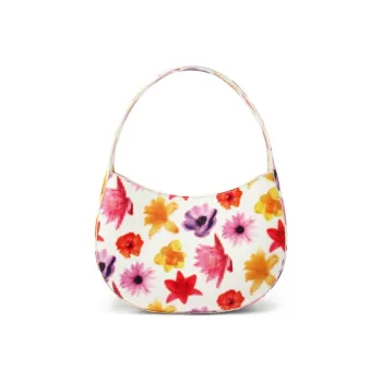 CHARLES&KEITH PU Portable Shoulder Bag Small Size Women's Yellow Yellow/Multi Composite Color