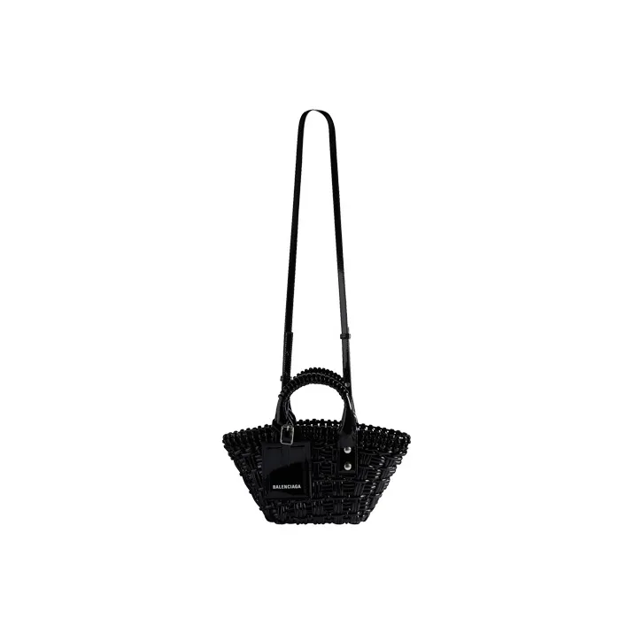 Balenciaga Bistro Top Handle Xxs Black-4