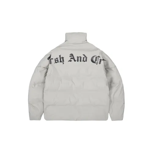 HARSH AND CRUEL Puffer Jackets Unisex