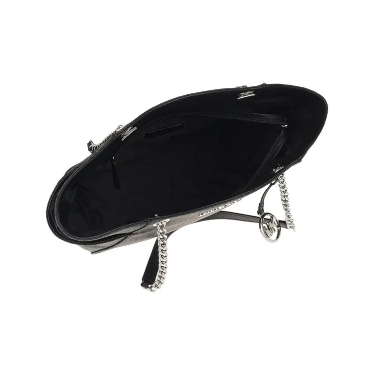 MICHAEL KORS Jet Set PVC One Shoulder Handbag Tubas Women's Black-4