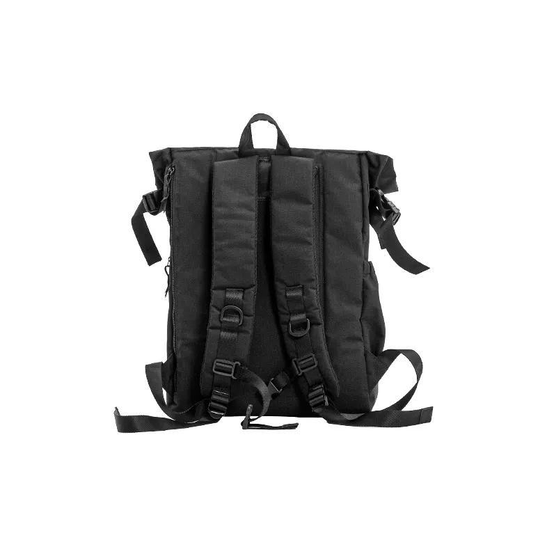 MYEDITION Laptop Bag, Shoulder Bag, Crossbody Bag, Backpack Water Repellent Fabric Black Unisex-3